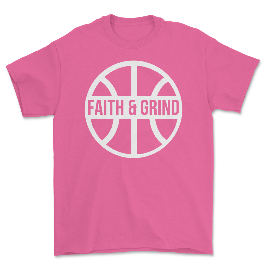 Basketball Circle Logo T-Shirt - Image 3