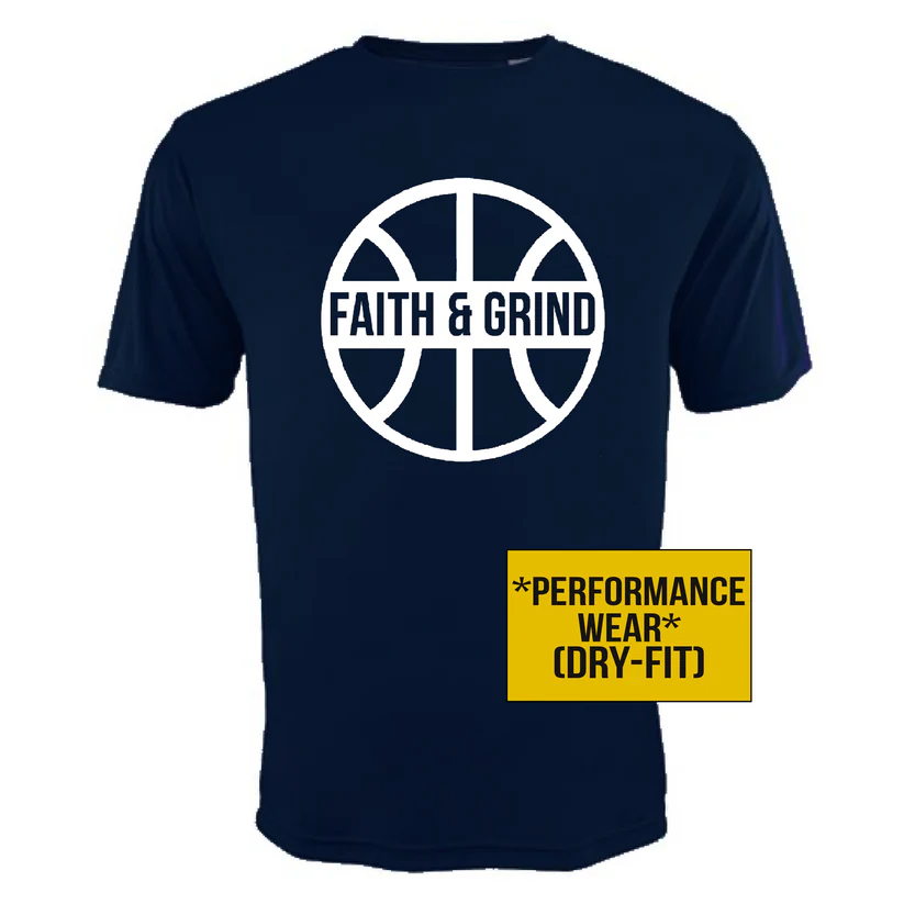 Basketball Circle Dry-Fit Performance T-Shirt - Image 3