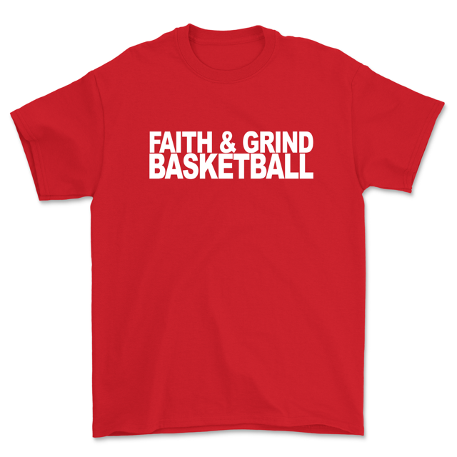 Youth/Player Faith & Grind Basketball T-Shirt - Image 4