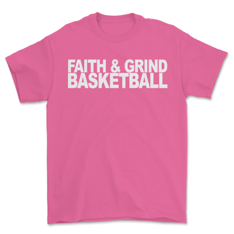 Youth/Player Faith & Grind Basketball T-Shirt - Image 3