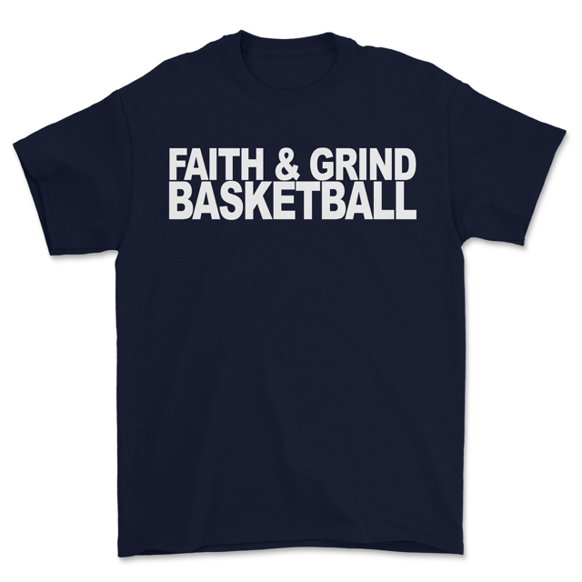 Youth/Player Faith & Grind Basketball T-Shirt - Image 2