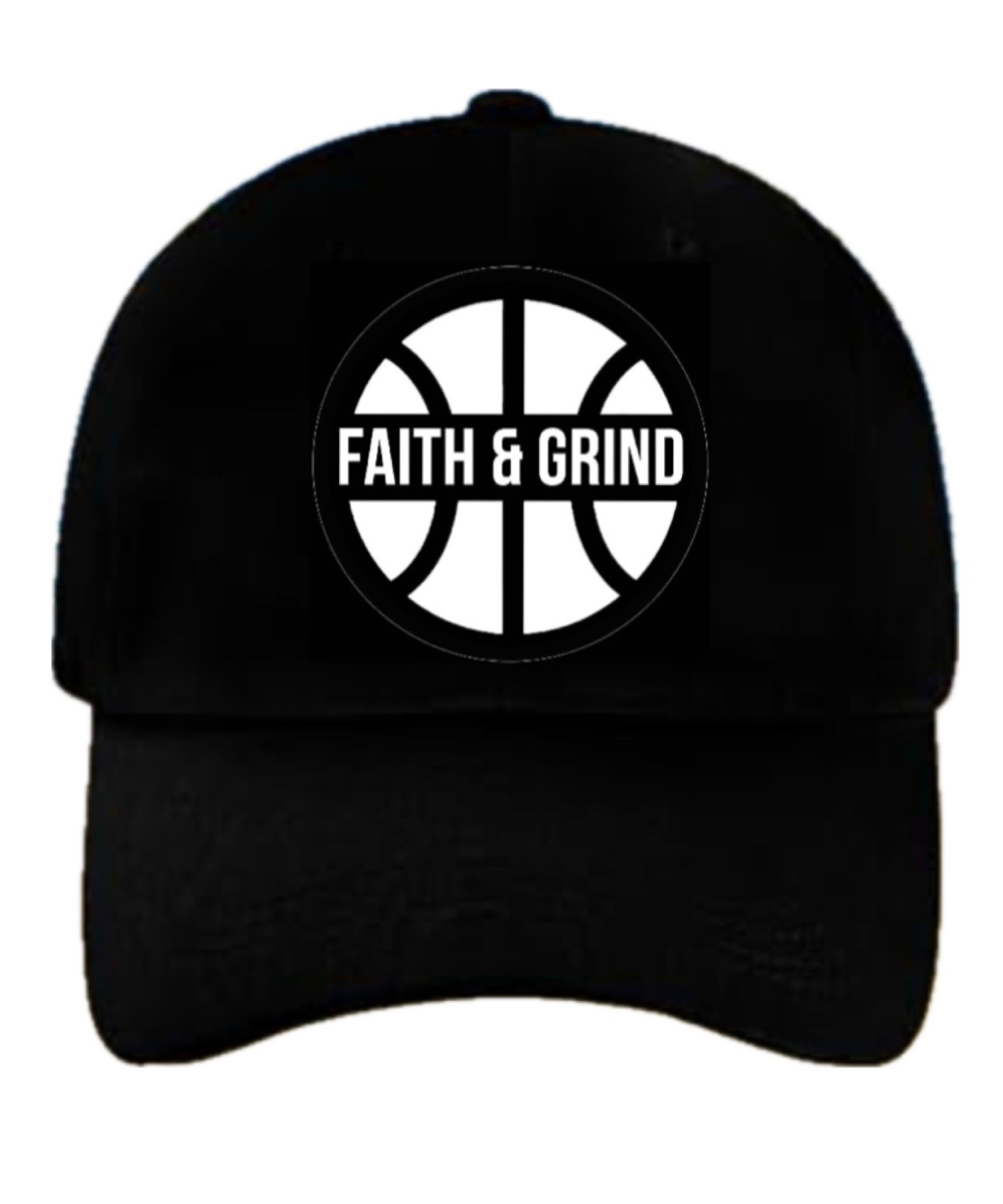 Basketball Circle Logo "Golf Dad" Hat (Adjustable Fit)
